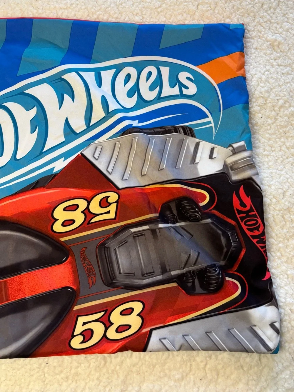 Hot Wheels Race Car Classic Twin Standard Pillowcase